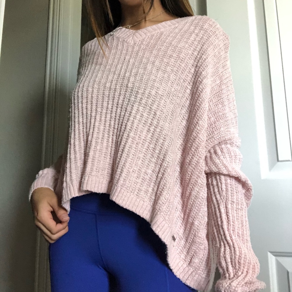 Long sleeve knitted sweater